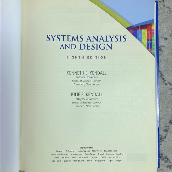 Systems Analysis and Design by Kendall & Kendall - Picture 8 of 10